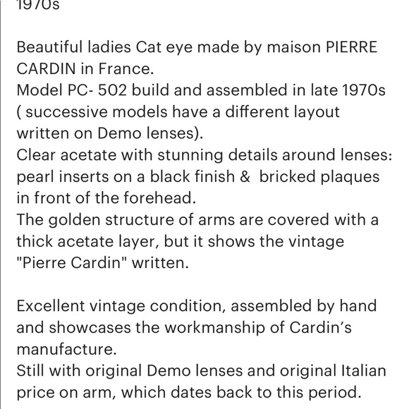 Vintage Pierre Cardin - Picture 8 of 9